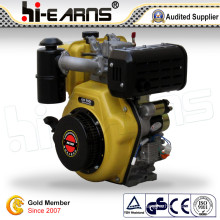 Diesel Engine with Keyway Shaft Yellow Color (HR186FE)